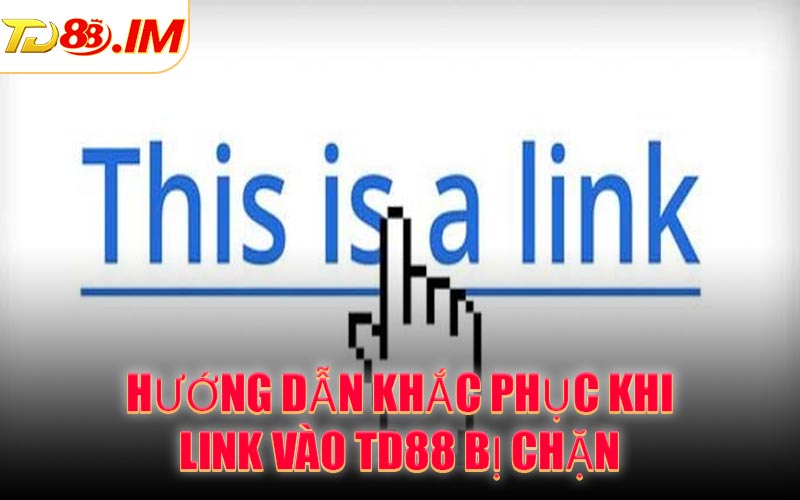Hướng dẫn khắc phục khi link vào TD88 bị chặn